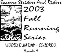 2003 Fall Running Series