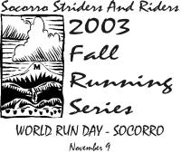 2003 Fall Running Series