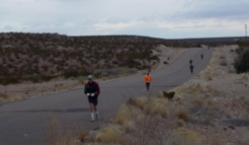 A shot of some of the runners on January 25th