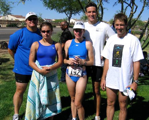 Socorro Striders And Riders at the 2004 Sahuarita Lake Tri